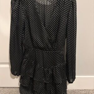 Black Polka Dot Dress